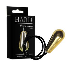 Cone Pompoar em Metal Hard (CSA122-HA122) - Dourado - Tabuê Sex shop atacado - Produtos eróticos com preços de fábrica.