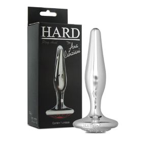 Plug de Metal Iupi Com Pedras Cravejadas (HA133) - Cromado - Tabuê Sex shop atacado - Produtos eróticos com preços de fábrica.