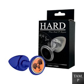 Plug de Metal P Signos Áries (HA162AR) - Azul - Tabuê Sex shop atacado - Produtos eróticos com preços de fábrica.