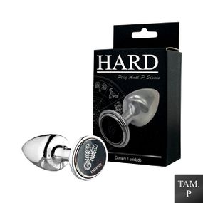 Plug de Metal P Signos Escorpião (HA162ES) - Cromado - Tabuê Sex shop atacado - Produtos eróticos com preços de fábrica.