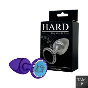 Plug de Metal P Signos Peixes (HA162PX) - Lilás - Tabuê Sex shop atacado - Produtos eróticos com preços de fábrica.