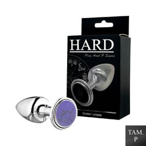 Plug de Metal P Signos Sagitário (HA162SA) - Cromado - Tabuê Sex shop atacado - Produtos eróticos com preços de fábrica.
