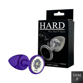 Plug de Metal P Signos Virgem (HA162VI) - Lilás - Tabuê Sex shop atacado - Produtos eróticos com preços de fábrica.