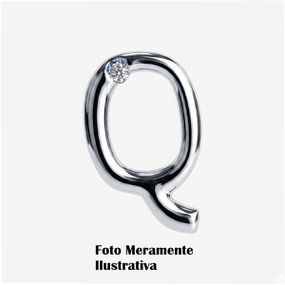 Letras Para Personalização Cromada (HA180C) - Q - Tabuê Sex shop atacado - Produtos eróticos com preços de fábrica.
