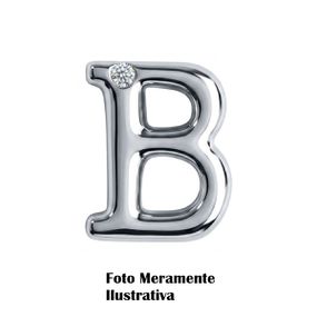 Letras Para Personalização Cromada (HA180C) - B - Tabuê Sex shop atacado - Produtos eróticos com preços de fábrica.