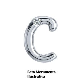 Letras Para Personalização Cromada (HA180C) - C - Tabuê Sex shop atacado - Produtos eróticos com preços de fábrica.