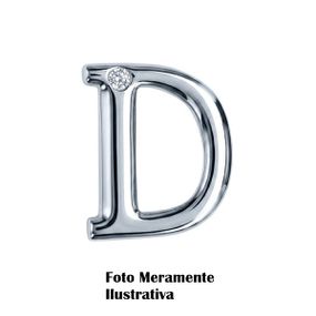 Letras Para Personalização Cromada (HA180C) - D - Tabuê Sex shop atacado - Produtos eróticos com preços de fábrica.