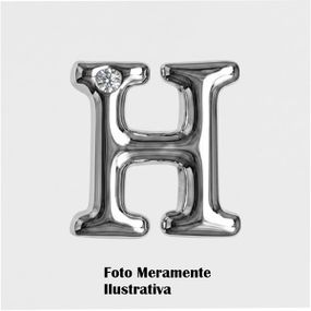 Letras Para Personalização Cromada (HA180C) - H - Tabuê Sex shop atacado - Produtos eróticos com preços de fábrica.