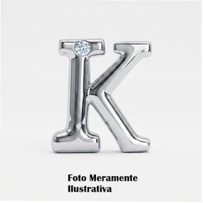 Letras Para Personalização Cromada (HA180C) - K - Tabuê Sex shop atacado - Produtos eróticos com preços de fábrica.