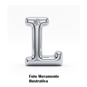 Letras Para Personalização Cromada (HA180C) - L - Tabuê Sex shop atacado - Produtos eróticos com preços de fábrica.