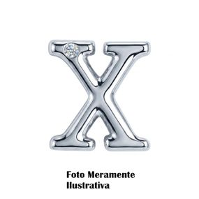 Letras Para Personalização Cromada (HA180C) - X - Tabuê Sex shop atacado - Produtos eróticos com preços de fábrica.