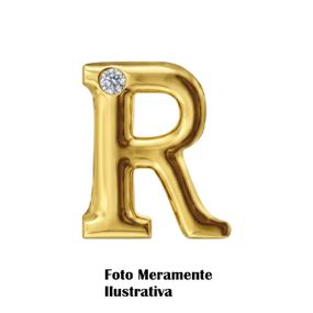 Letras Para Personalização Dourada (HA180D) - R - Tabuê Sex shop atacado - Produtos eróticos com preços de fábrica.