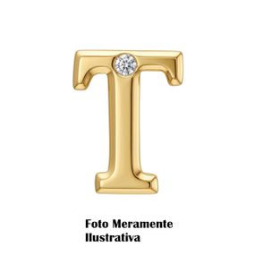 Letras Para Personalização Dourada (HA180D) - T - Tabuê Sex shop atacado - Produtos eróticos com preços de fábrica.