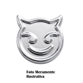 Separador de Palavras Formato de Emoji Diabinho (HA180EM) - ... - Tabuê Sex shop atacado - Produtos eróticos com preços de fábrica.