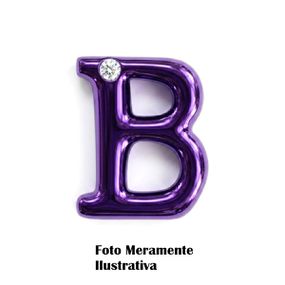 *Letras Para Personalização Lilás (HA180L) - B - Tabuê Sex shop atacado - Produtos eróticos com preços de fábrica.