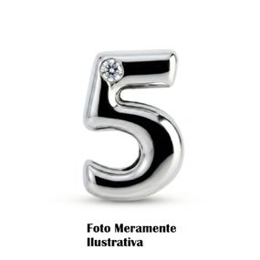 Número Para Personalização Cromado -(HA180NC) - 5 - Tabuê Sex shop atacado - Produtos eróticos com preços de fábrica.