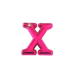 Letras Para Personalização de Plug Rosa - (HA180R) - X - Tabuê Sex shop atacado - Produtos eróticos com preços de fábrica.