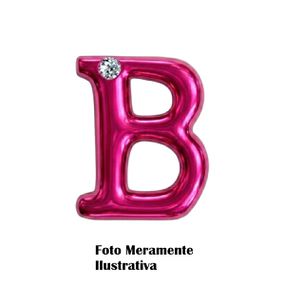 *Letras Para Personalização Rosa (HA180R) - B - Tabuê Sex shop atacado - Produtos eróticos com preços de fábrica.