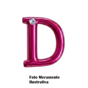 *Letras Para Personalização Rosa (HA180R) - D - Tabuê Sex shop atacado - Produtos eróticos com preços de fábrica.