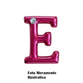 *Letras Para Personalização Rosa (HA180R) - E - Tabuê Sex shop atacado - Produtos eróticos com preços de fábrica.