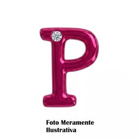 *Letras Para Personalização Rosa (HA180R) - P - Tabuê Sex shop atacado - Produtos eróticos com preços de fábrica.