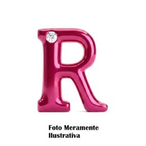 *Letras Para Personalização Rosa (HA180R) - R - Tabuê Sex shop atacado - Produtos eróticos com preços de fábrica.