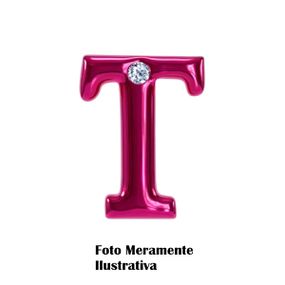 *Letras Para Personalização Rosa (HA180R) - T - Tabuê Sex shop atacado - Produtos eróticos com preços de fábrica.