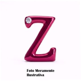 *Letras Para Personalização Rosa (HA180R) - Z - Tabuê Sex shop atacado - Produtos eróticos com preços de fábrica.