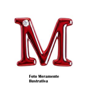 *Letras Para Personalização Vermelha (HA180V) - M - Tabuê Sex shop atacado - Produtos eróticos com preços de fábrica.