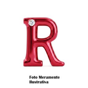 *Letras Para Personalização Vermelha (HA180V) - R - Tabuê Sex shop atacado - Produtos eróticos com preços de fábrica.