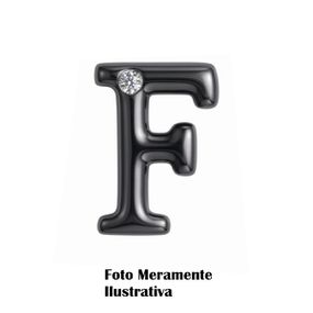 *Letras Para Personalização Onix (HA180O) - F - Tabuê Sex shop atacado - Produtos eróticos com preços de fábrica.