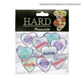 Pedras Personalittê Para Plug (HA190). - Coração - Tabuê Sex shop atacado - Produtos eróticos com preços de fábrica.