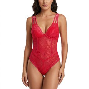 Body Diana (ID1072) - Vermelho - Tabuê Sex shop atacado - Produtos eróticos com preços de fábrica.