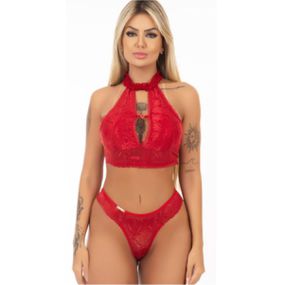 Conjunto Delírio (ID1162) - Rubi - Tabuê Sex shop atacado - Produtos eróticos com preços de fábrica.