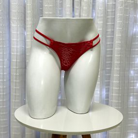 Calcinha Lara Íntima Delas (ID842) - Vermelho - Tabuê Sex shop atacado - Produtos eróticos com preços de fábrica.