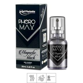 Perfume Masculino Phero Max Magnetic Black 20ml- (L781) - Pa... - Tabuê Sex shop atacado - Produtos eróticos com preços de fábrica.