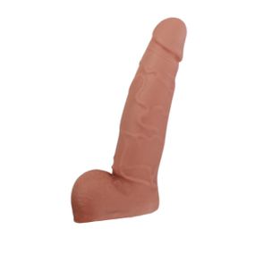 Prótese 13x11cm Com Escroto GS (M07901) - Bege - Tabuê Sex shop atacado - Produtos eróticos com preços de fábrica.