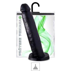 *Prótese 17x11cm Simples (M30003) - Preta - Tabuê Sex shop atacado - Produtos eróticos com preços de fábrica.
