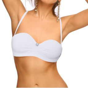 *Soutien Obsessão (OB005) - Branco - Tabuê Sex shop atacado - Produtos eróticos com preços de fábrica.