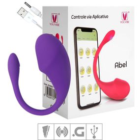 Estimulador Via APP Ponto G Abel VP (OV051) - Roxo - Tabuê Sex shop atacado - Produtos eróticos com preços de fábrica.