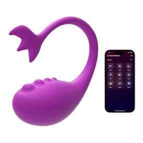 Estimulador Via APP Ponto G (OV056) - Roxo - Tabuê Sex shop atacado - Produtos eróticos com preços de fábrica.