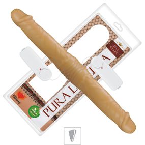 *Prótese 42x15cm Realista Dupla Com Vibro (PV031-SF10) - Be... - Tabuê Sex shop atacado - Produtos eróticos com preços de fábrica.