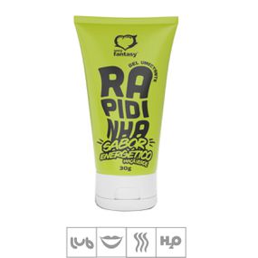 Lubrificante Beijável Rapidinha 30g (SF4034) - Energ. Maçã V... - Tabuê Sex shop atacado - Produtos eróticos com preços de fábrica.