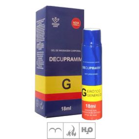 Gel Para Sexo Anal Decupramim 18ml - (SL1475) - Padrão - Tabuê Sex shop atacado - Produtos eróticos com preços de fábrica.