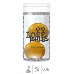 *Bolinha Aromatizada Love Balls 2un (DS103) - Giorgio Arma... - Tabuê Sex shop atacado - Produtos eróticos com preços de fábrica.