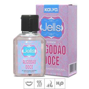 *Gel Comestível Jells Hot 30ml - (ST106) - Algodão Doce - Tabuê Sex shop atacado - Produtos eróticos com preços de fábrica.