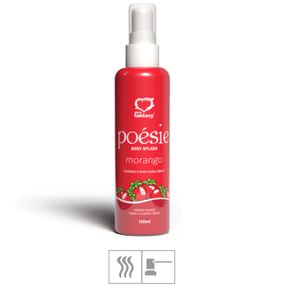 Body Splash Poésie 120ml (ST125) - Morango - Tabuê Sex shop atacado - Produtos eróticos com preços de fábrica.
