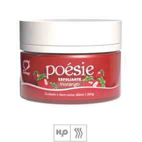 Esfoliante Corporal Poésie 250g (ST126) - Morango - Tabuê Sex shop atacado - Produtos eróticos com preços de fábrica.