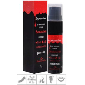 Excitante Feminino Sensações 15g (ST143) - Morango - Tabuê Sex shop atacado - Produtos eróticos com preços de fábrica.