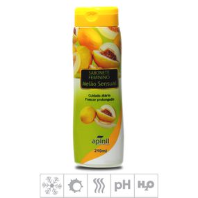 Sabonete Feminino Íntimo Apinil 200ml (ST183) - Melão Sensua... - Tabuê Sex shop atacado - Produtos eróticos com preços de fábrica.